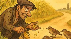 Barzelletta: Un vagabondo ruba mais...