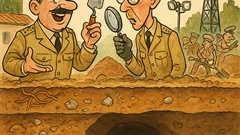 Barzelletta: Durante gli scavi trovano fili di rame…